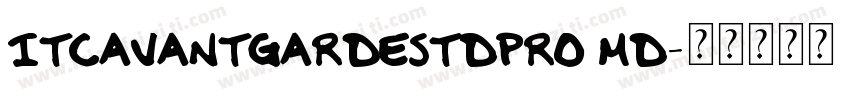 itcavantgardestdpro md字体转换